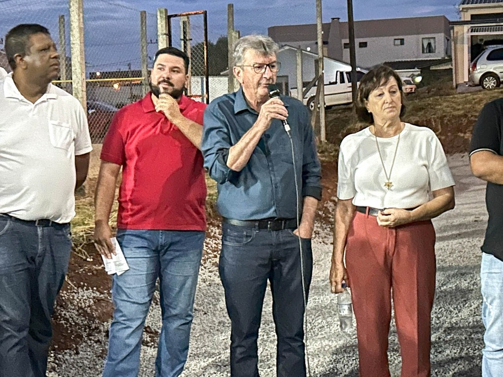 Inaugurado em Capinzal o Campo de Futebol Society no Loteamento Novo Horizonte