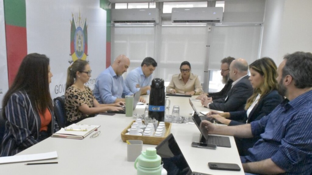 Adriano Schneider/Ascom Sema - Encontro foi realizado na Secretaria do Meio Ambiente e Infraestrutura (Sema), em Porto Alegre.