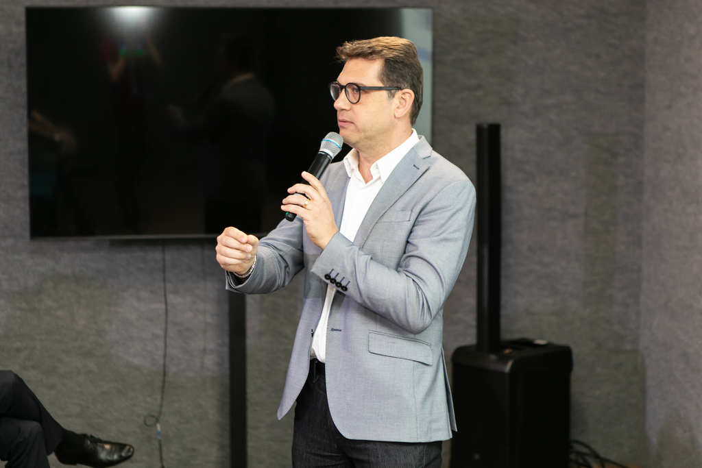 Filipe Scotti - Superintendente regional do DNIT em SC, Alysson Rodrigues.