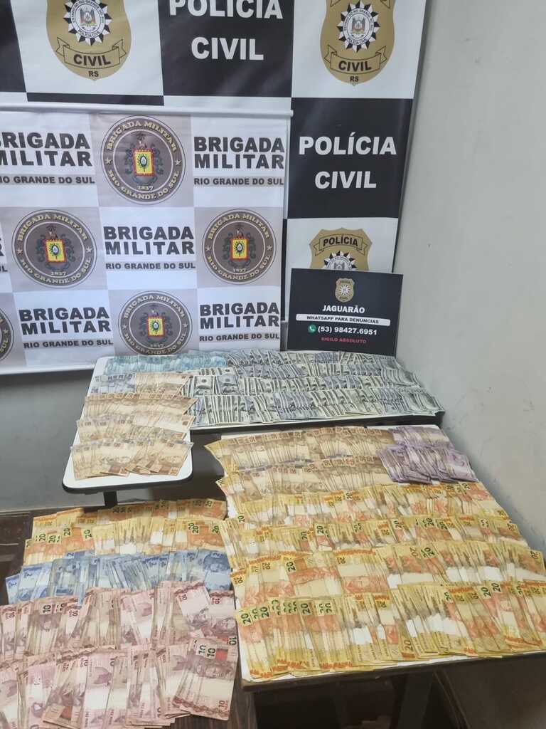 Divulgação - Polícia Civil vai investigar a origem do dinheiro