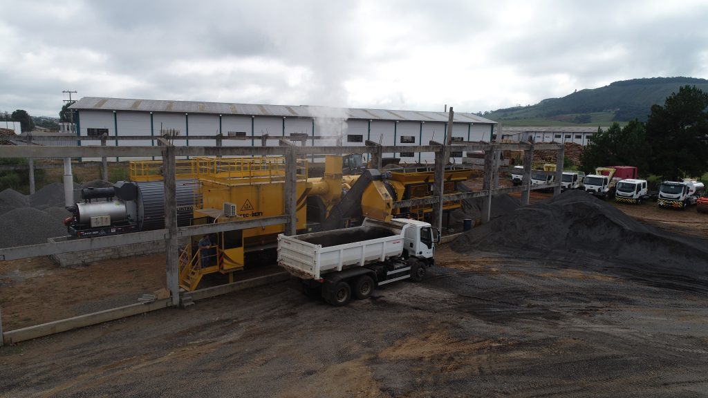 Usina de asfalto da Serra Catarinense inicia fase de operação
