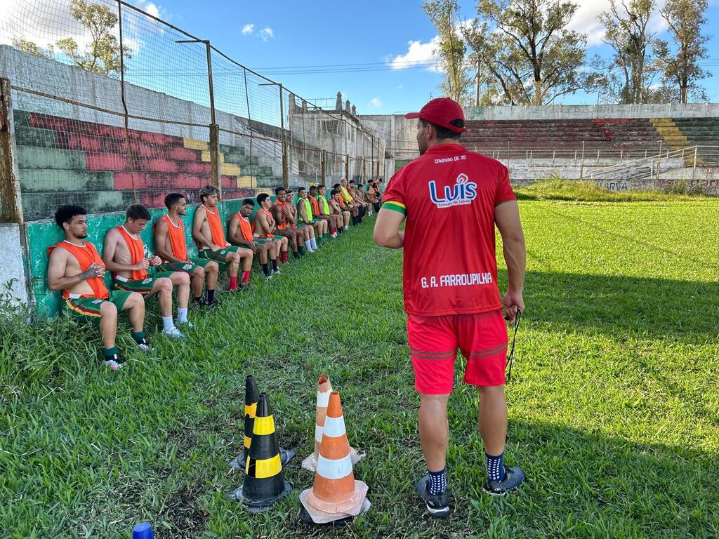 Foto: Ederson Ávila - GAF - Trabalhos recomeçaram nesta terça-feira no Fragata; time sub-20 vinha realizando amistosos