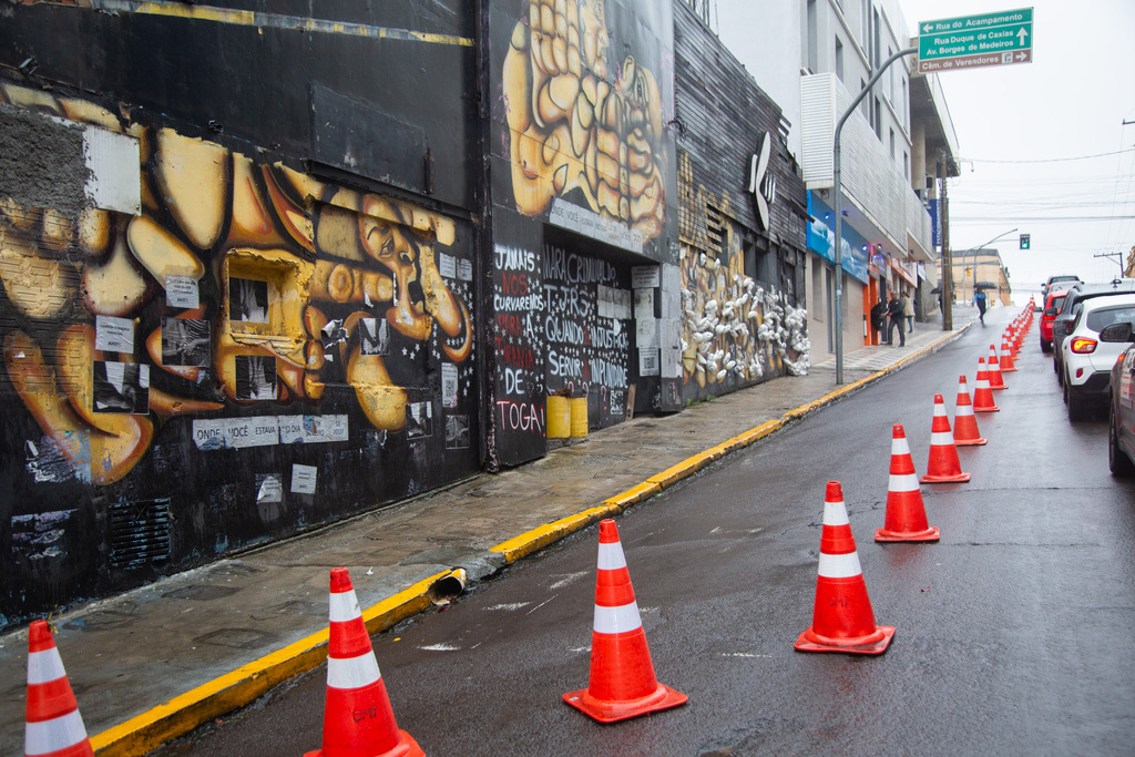 Alterações no trânsito da Rua dos Andradas são estudadas para a construção do Memorial da Kiss