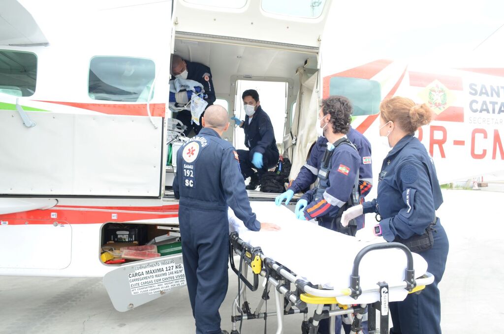 Novas aeronaves do Governo do Estado realizam os primeiros transportes de pacientes