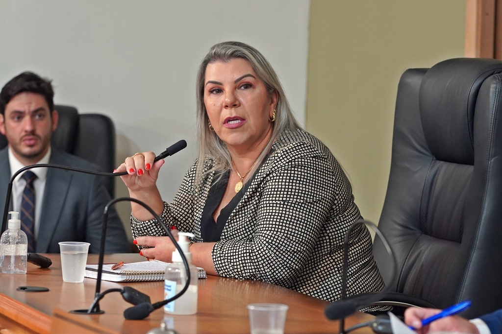 Foto: Eduarda Damasceno - Câmara de Vereadores - Odineia foi a terceira pessoa ouvida pela CPI do PS