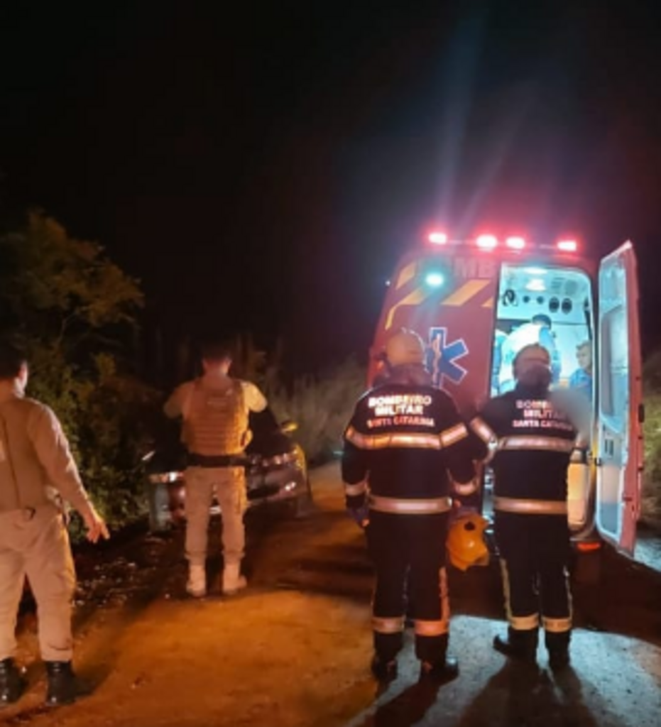 Acidente no interior de Porto União deixa feridos