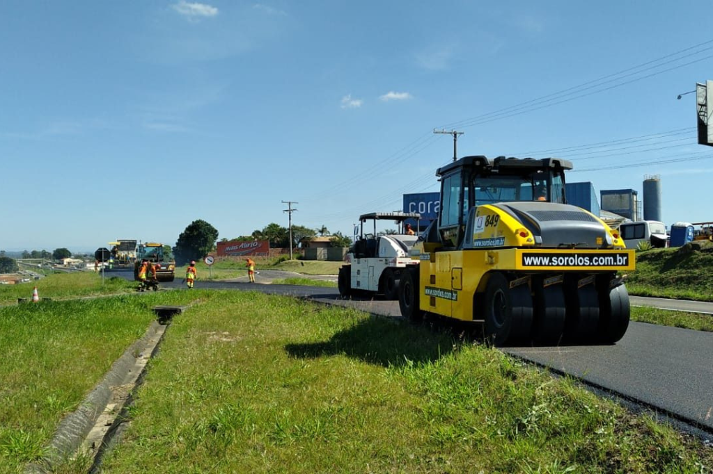 (Imagem CCR ViaCosteira) - CCR alerta para interdições na BR-101 Sul/SC