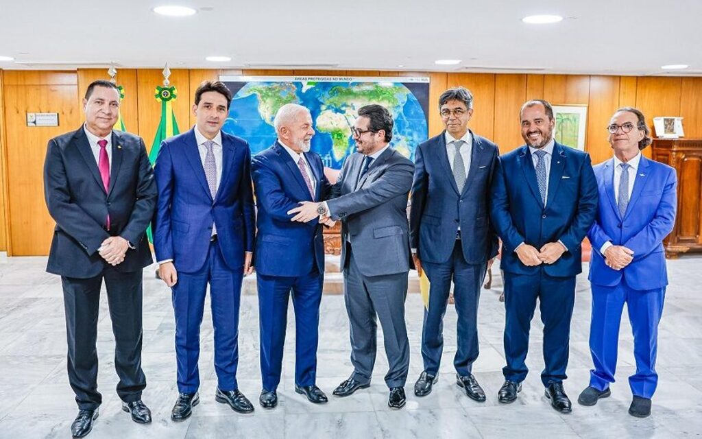 Lula recebeu representantes da TIL em Brasília (foto: Ricardo Stuckert, PR) - 