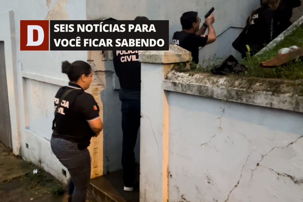 título imagem 28 pessoas são presas em operação realizada em mais de 13 bairros de Santa Maria e outras 5 notícias