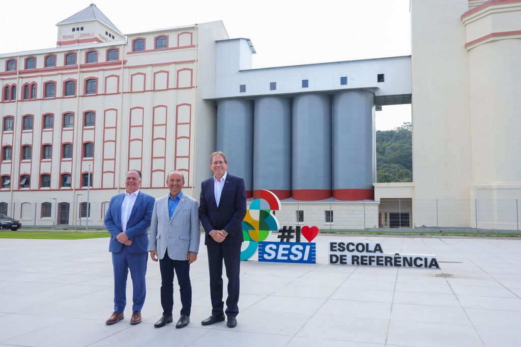 Maior Escola SESI de referência do Brasil é inaugurada em Joinville