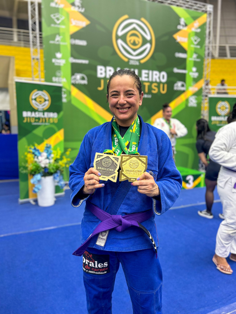 Jiu-jitsu: pelotense é bicampeã brasileira