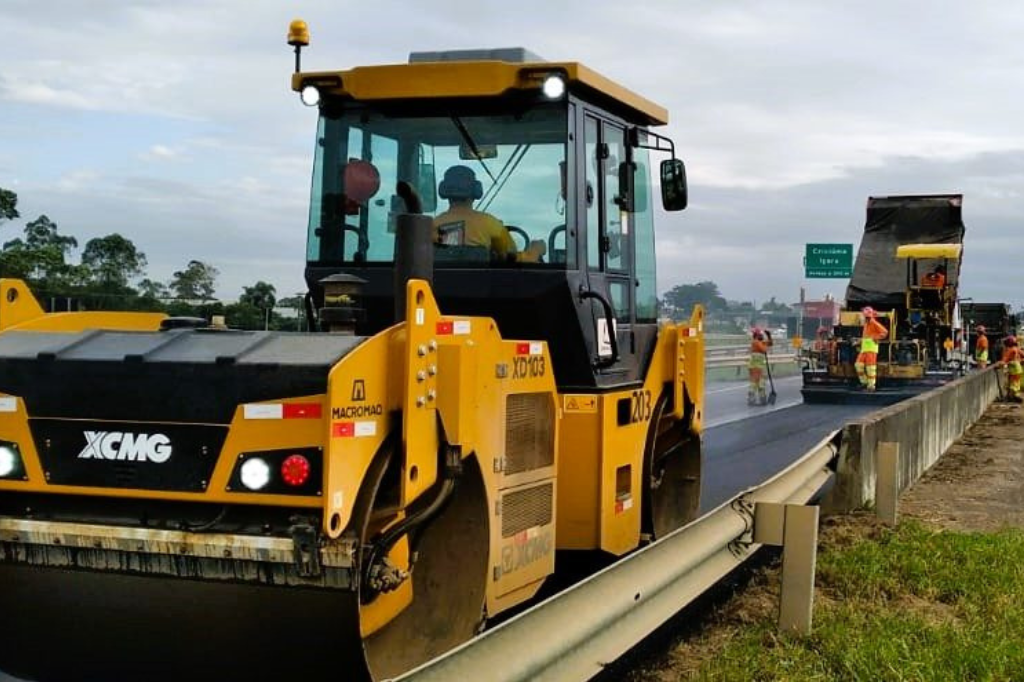 (Imagem CCR ViaCosteira) - CCR ViaCosteira sinaliza pontos de interdição na BR-101