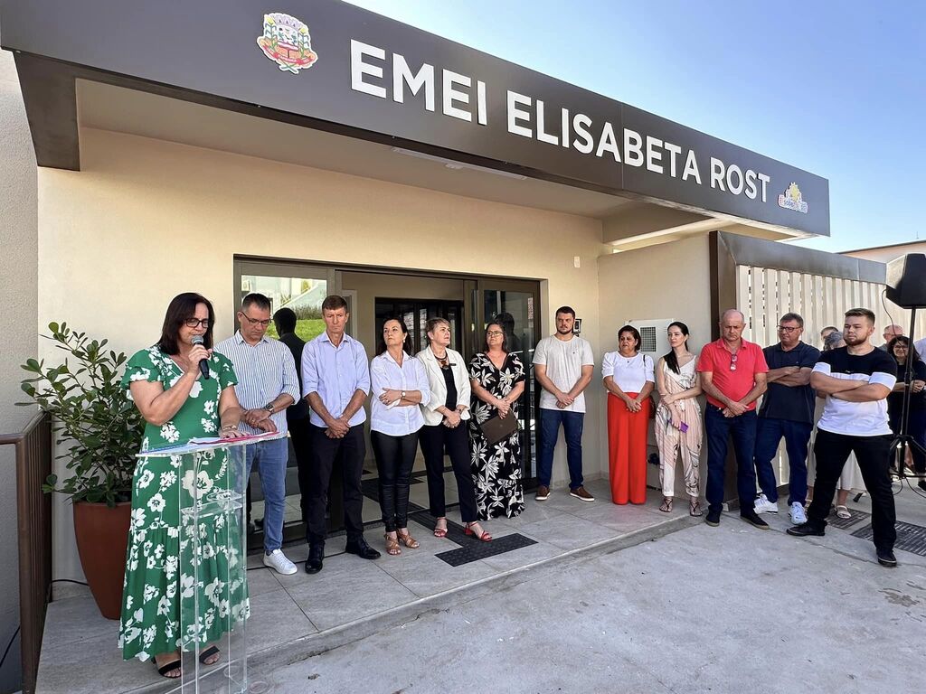 Município inaugura revitalização da EMEI Elisabeta Rost e melhorias na EMEI São Vicente