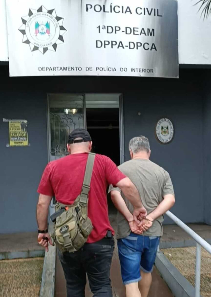 1ªDP/Divulgação - O homem foi preso nesta terça-feira