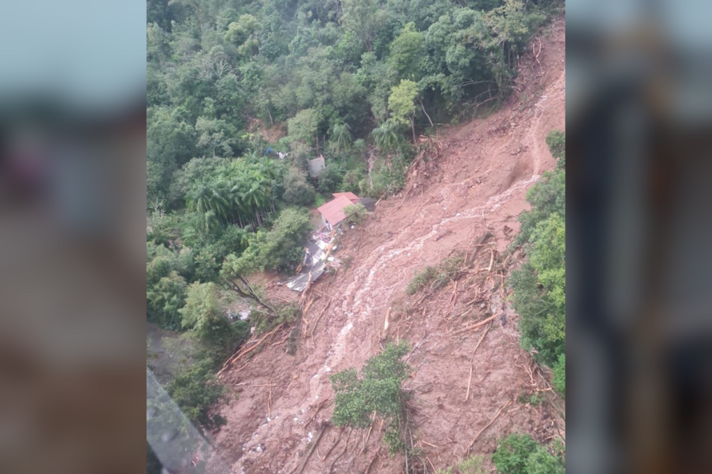AO VIVO: confira a situação da chuva e os estragos causados em Santa Maria e região