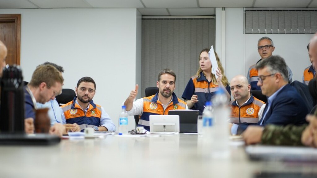 Maurício Tonetto/Secom - Leite destacou que o governo está mobilizando equipes de resposta rápida para atuar em situações que apresentem risco à vida