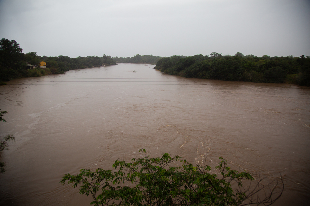 Chuva forte deve dar trégua à Região Central; alerta é para aumento do nível dos rios
