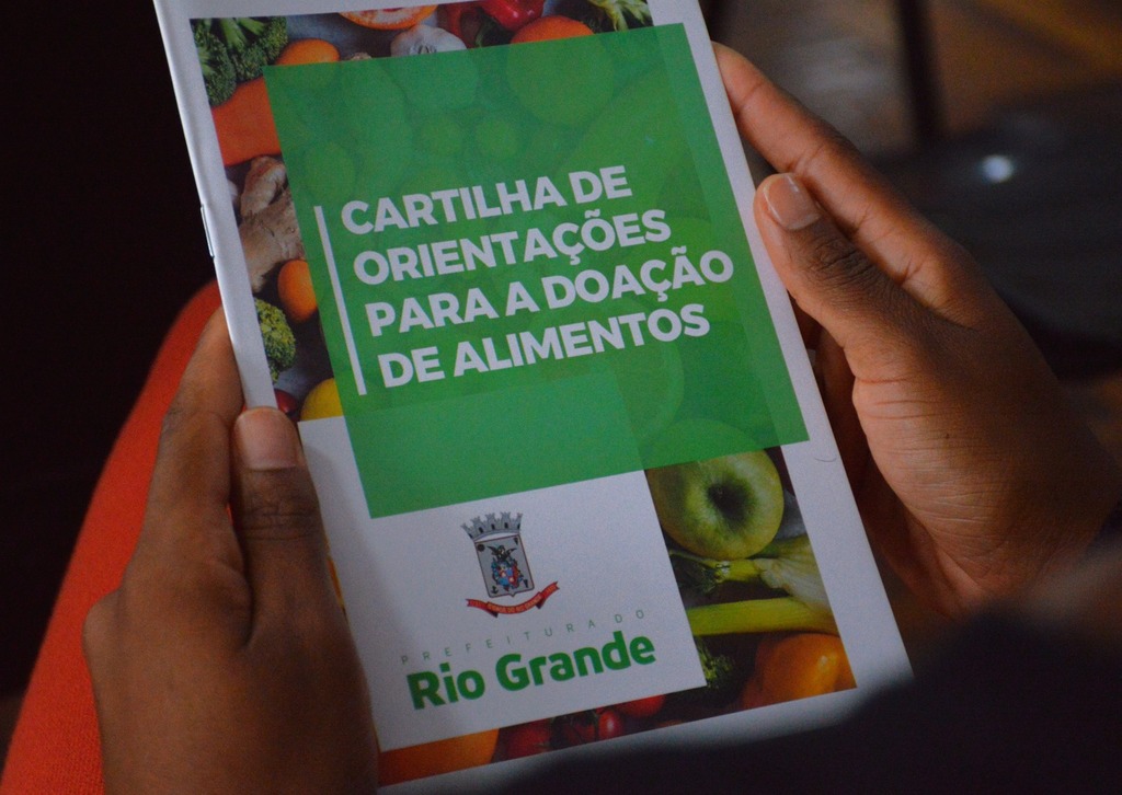 Rio Grande lança cartilha para doação de alimentos