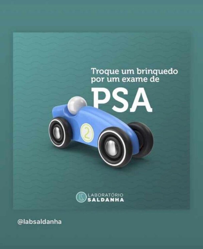 Laboratório Saldanha une cuidados com a saúde do homem e ação de solidariedade