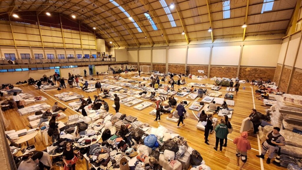 Ascom/SEL - Especial DP - Até o meio-dia de sábado (4), 9.581 pessoas estavam em abrigos
