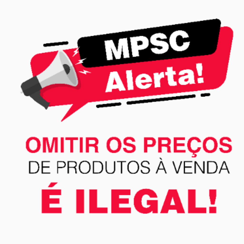 Omitir preços de produtos, inclusive em redes sociais, é ilegal, afirma MPSC