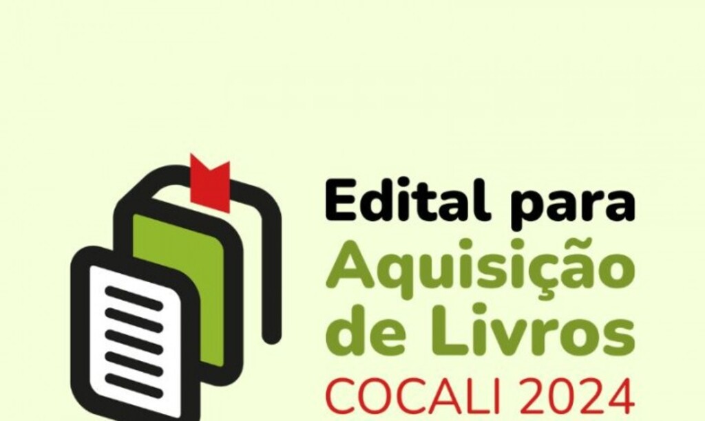 Cocali abre inscrições para edital de aquisição de obras literárias