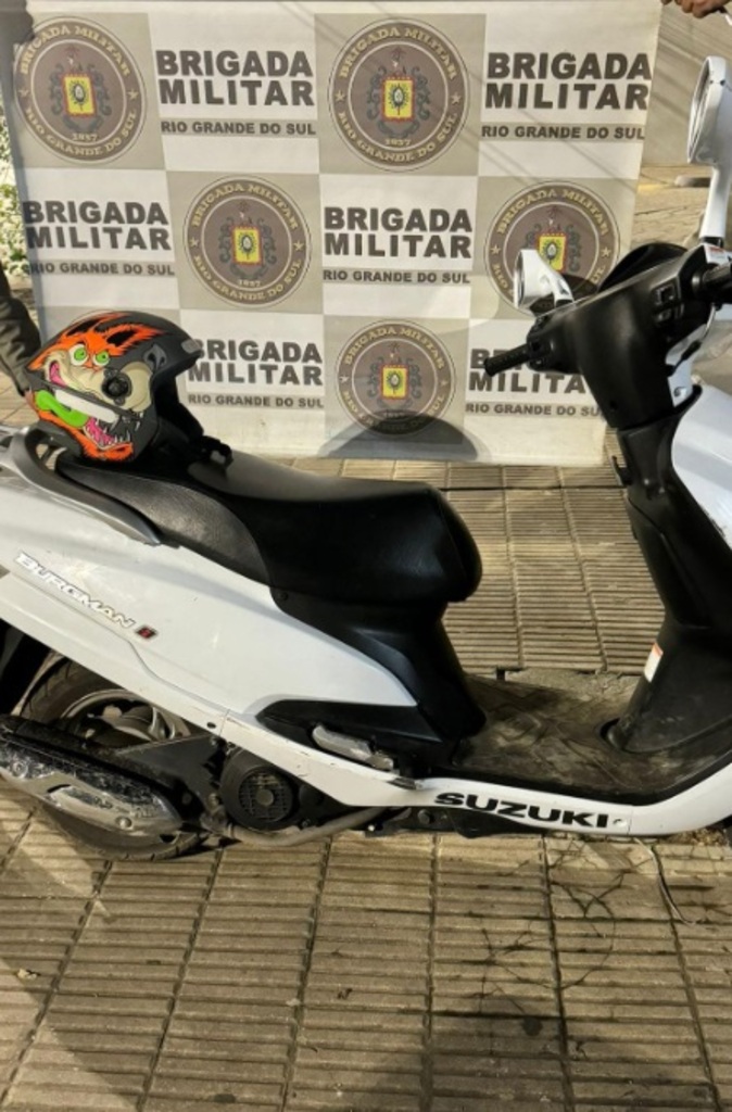 BM Uruguaiana - A moto havia sido apreendida em via pública.