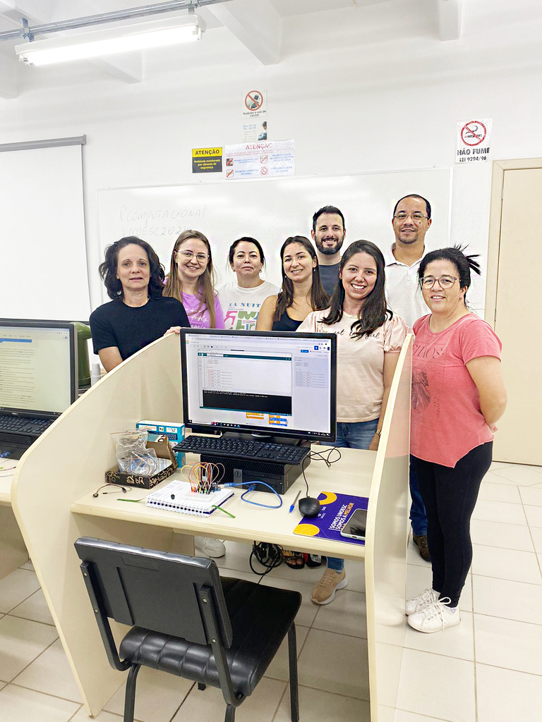 Professores de Tecnologias Educacionais da Rede de Ensino de Capinzal participam de formação continuada na UNOESC de Videira-SC