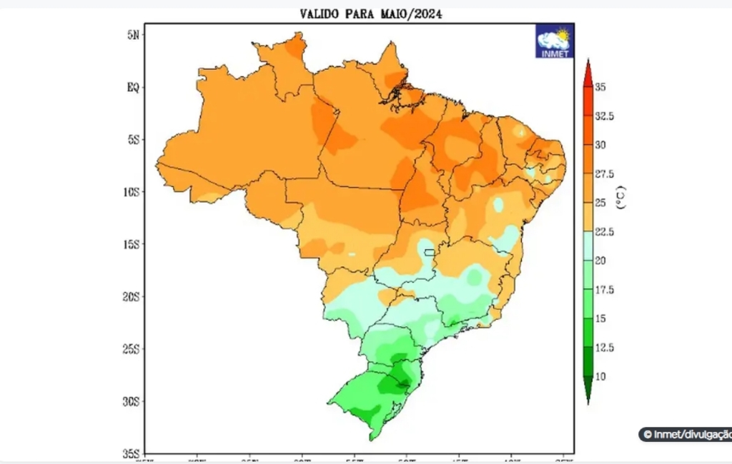 Inmet prevê geada para áreas do RS e SC