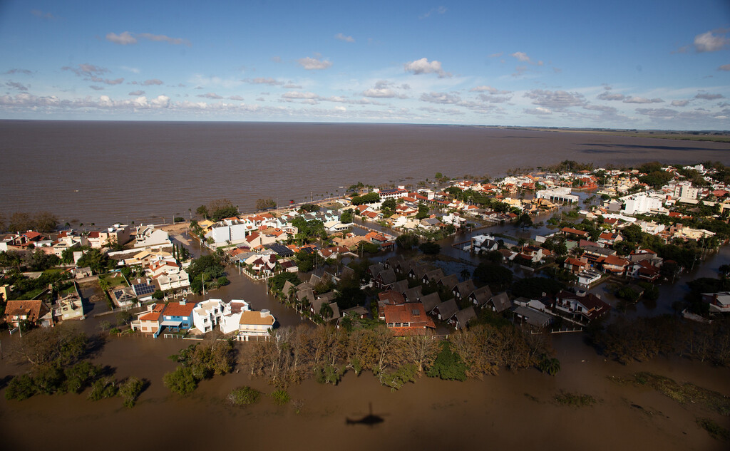 Divulgação - DP - São Lourenço do Sul tem 171 pessoas fora de suas casas e realocadas em quatro abrigos