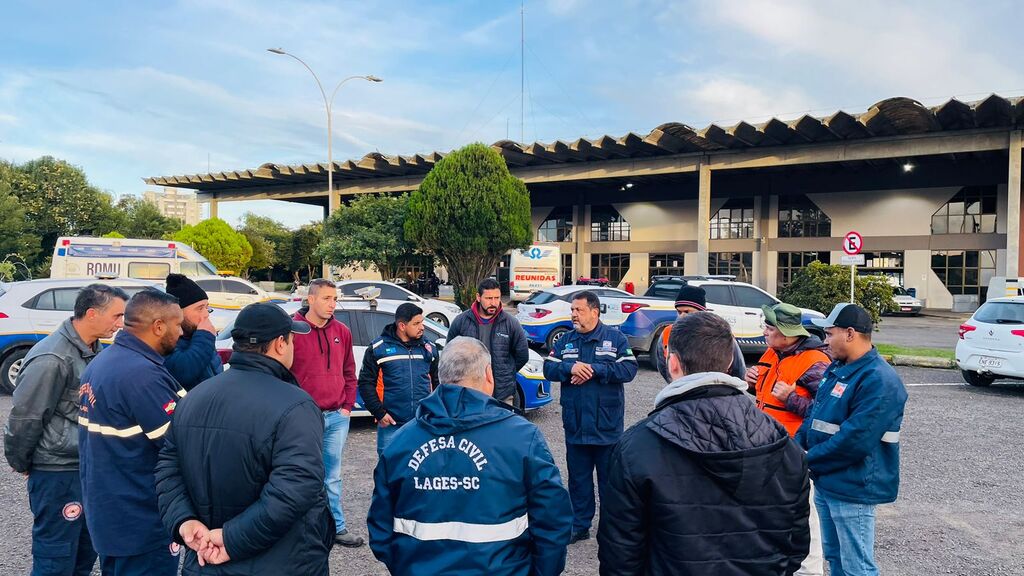 Defesa Civil de Lages parte rumo a Muçum para ajudar na reconstrução da cidade