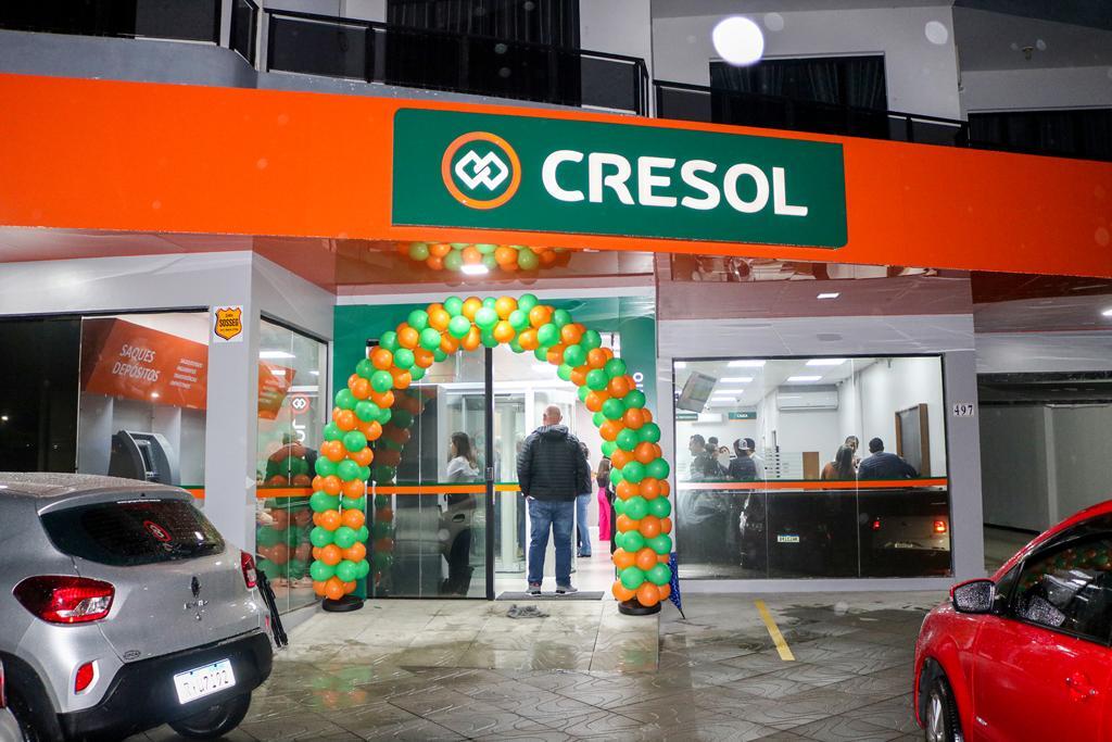 CRESOL INAUGURA AGÊNCIA NO MUNICÍPIO DE PASSO DE TORRES AMPLIANDO ATENDIMENTO AOS ASSOCIADOS