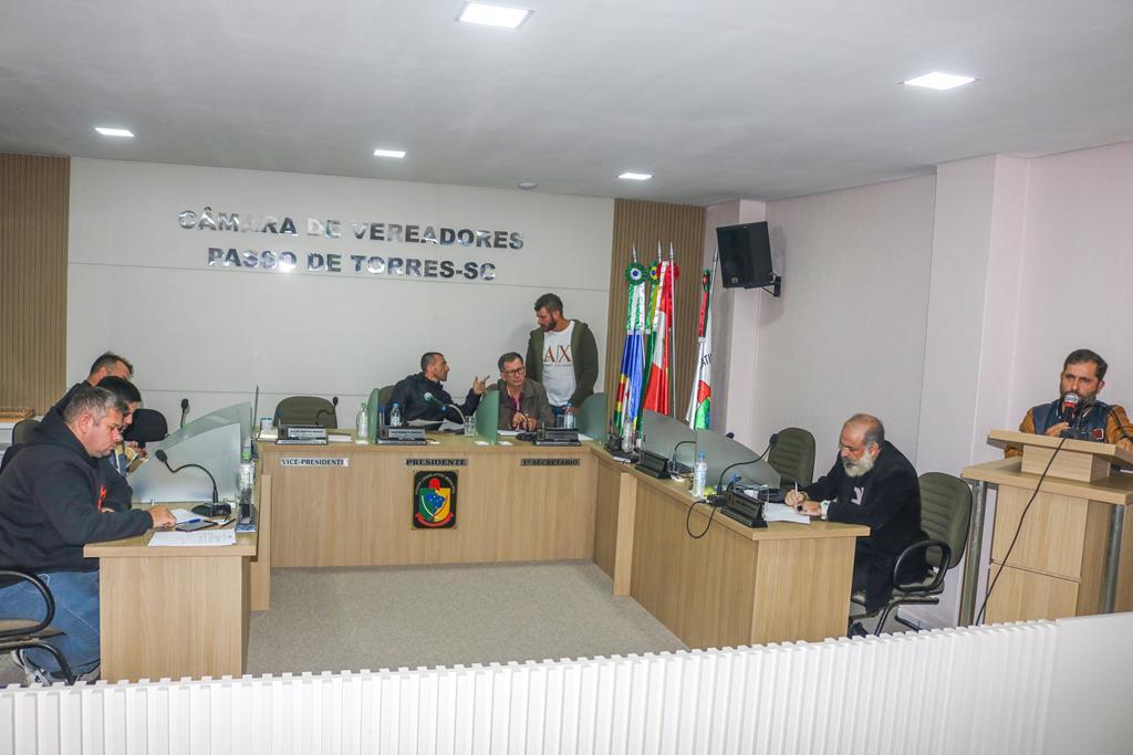 CÂMARA DE VEREADORES DE PASSO DE TORRES REALIZA IMPORTANTE SESSÃO ORDINÁRIA DO LEGISLATIVO MUNICIPAL