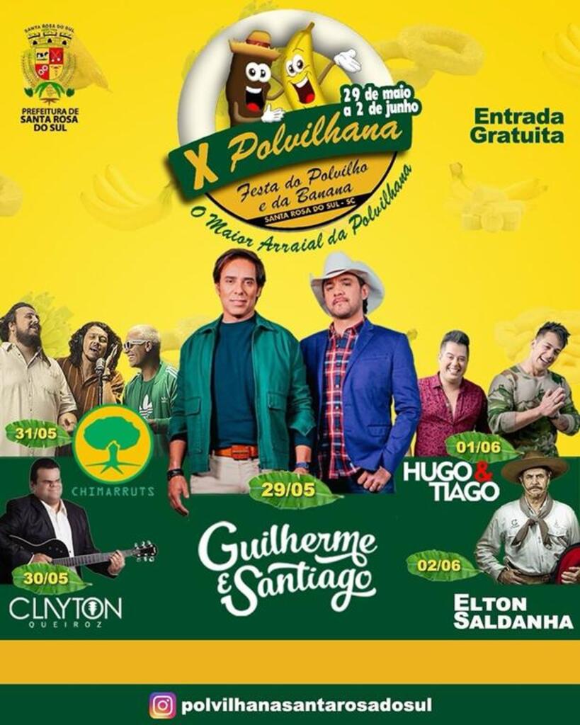 MUNICÍPIO DE SANTA ROSA DO SUL SE PREPARA PARA A X POLVILHANA