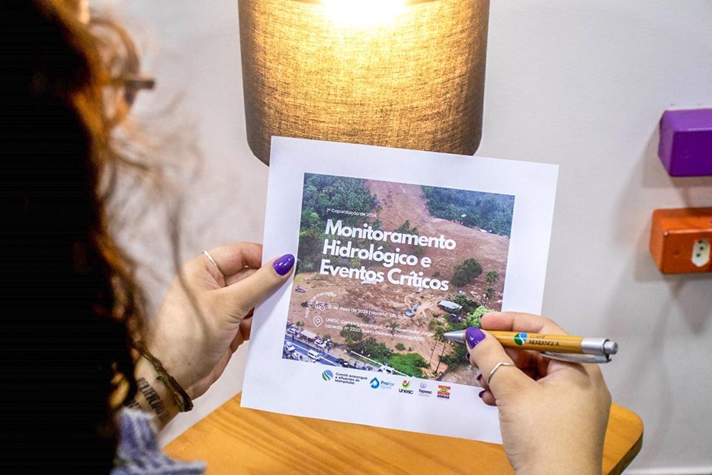 COMITÊ ARARANGUÁ E AFLUENTES DO MAMPITUBA  PROMOVE CAPACITAÇÃO