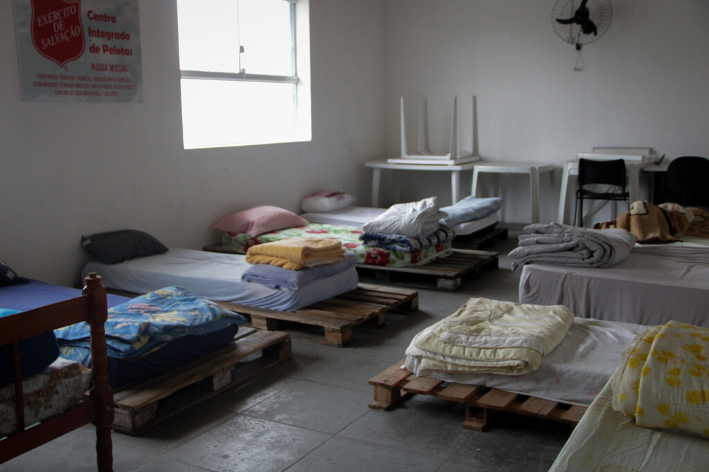Boletim indica que 741 pessoas estão em abrigos da Prefeitura em Pelotas
