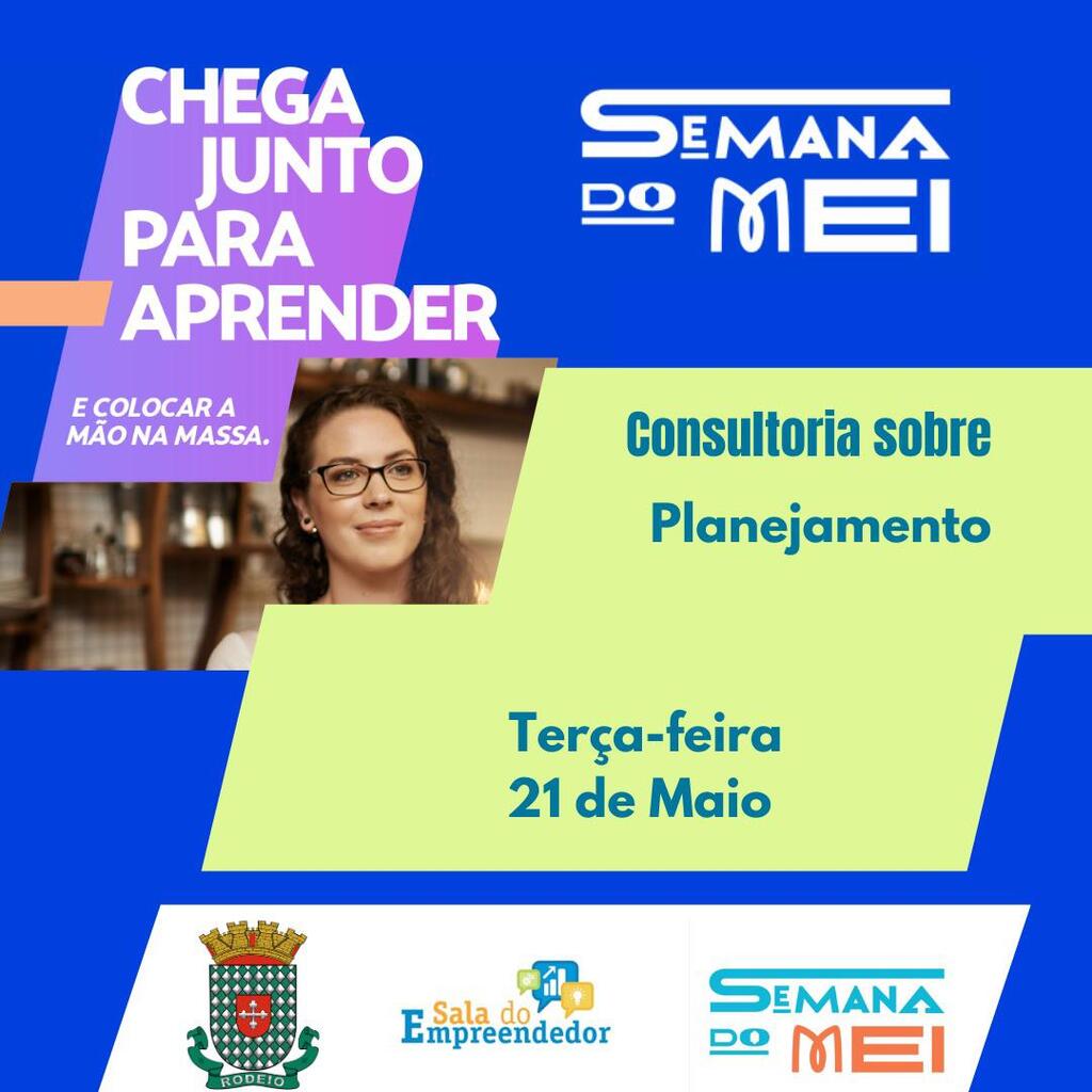 Semana do Empreendedor em Rodeio 2024