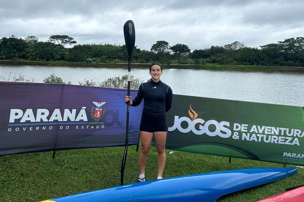Luana Taborda conquista três medalhas na Copa do Brasil de Canoagem