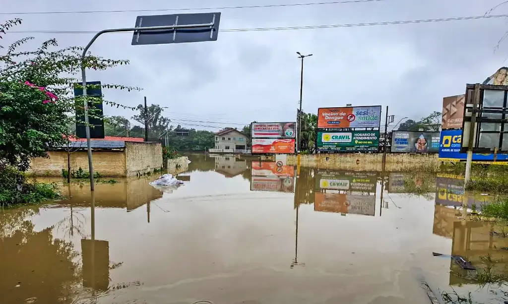 Foto: Defesa Civil Santa Catarina / Divulgação - 