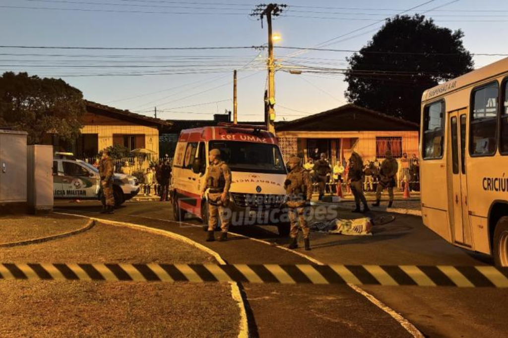 (Imagem divulgação) - Menino de 11 anos morre atropelado por ônibus