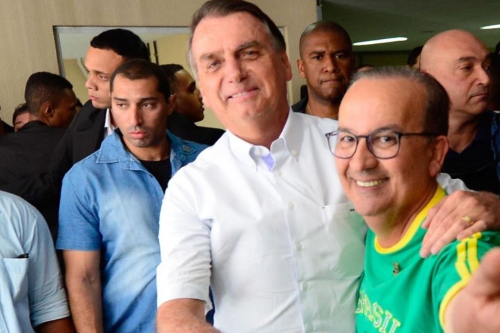 - Jair Bolsonaro e Jorginho Mello - Foto: imagem internet