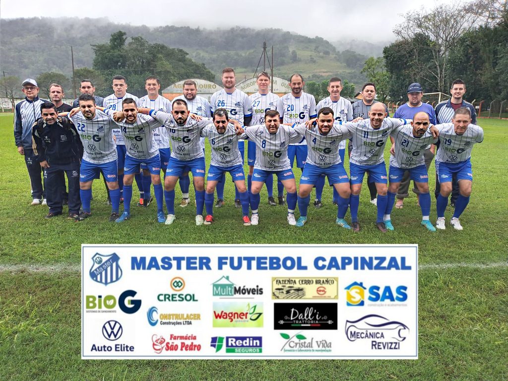 Master Futebol Capinzal vence Fraiburgo no Estádio da Baixada Rubra