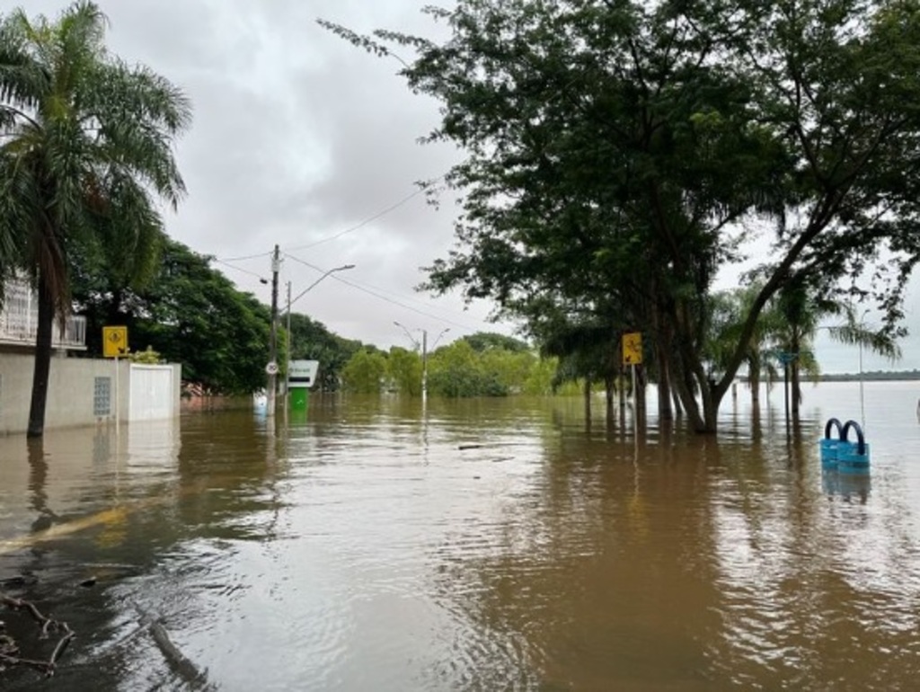 Defesa Civil alerta mais dois dias de chuva para Uruguaiana
