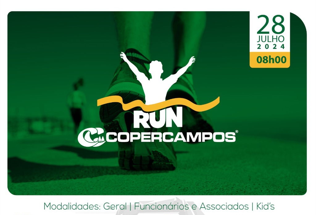 1ª Copercampos Run acontece em julho, em Campos Novos/SC
