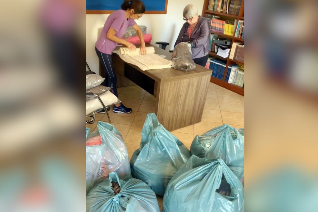 Sinprosm arrecada donativos para vítimas das enchentes em Santa Maria