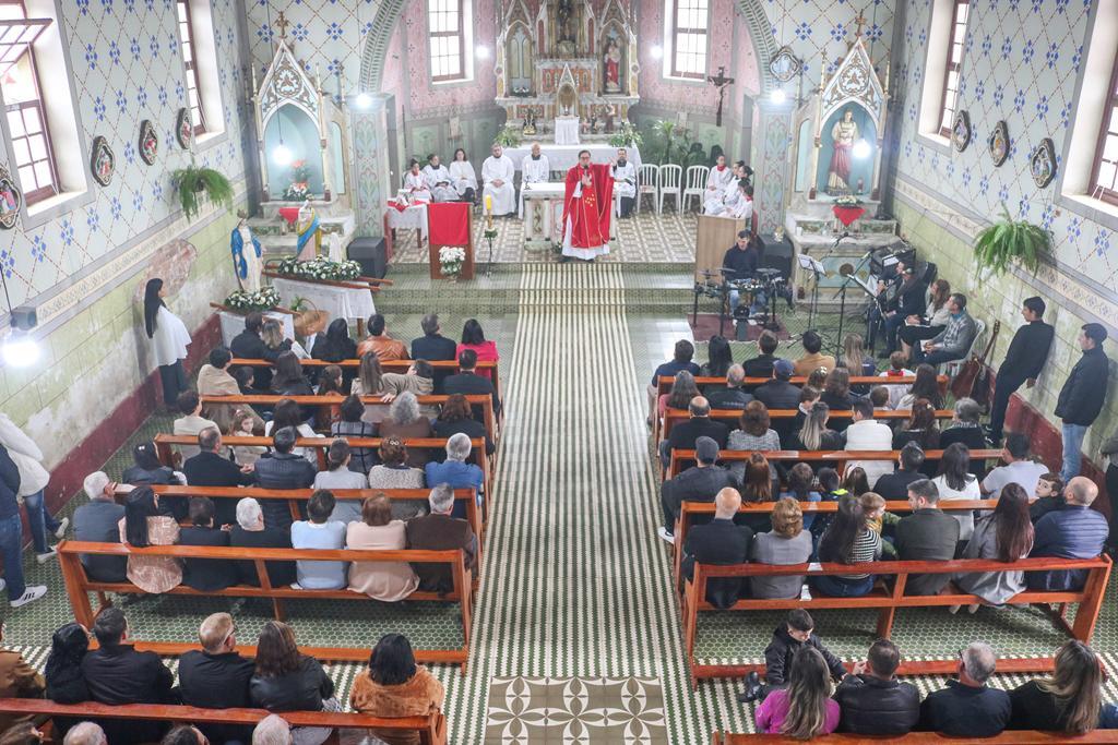 SUCESSO NA FESTA EM HONRA A NOSSA SENHORA  DO CARAVÁGGIO E NOSSA SENHORA DAS GRAÇAS EM SÃO JOÃO DO SUL
