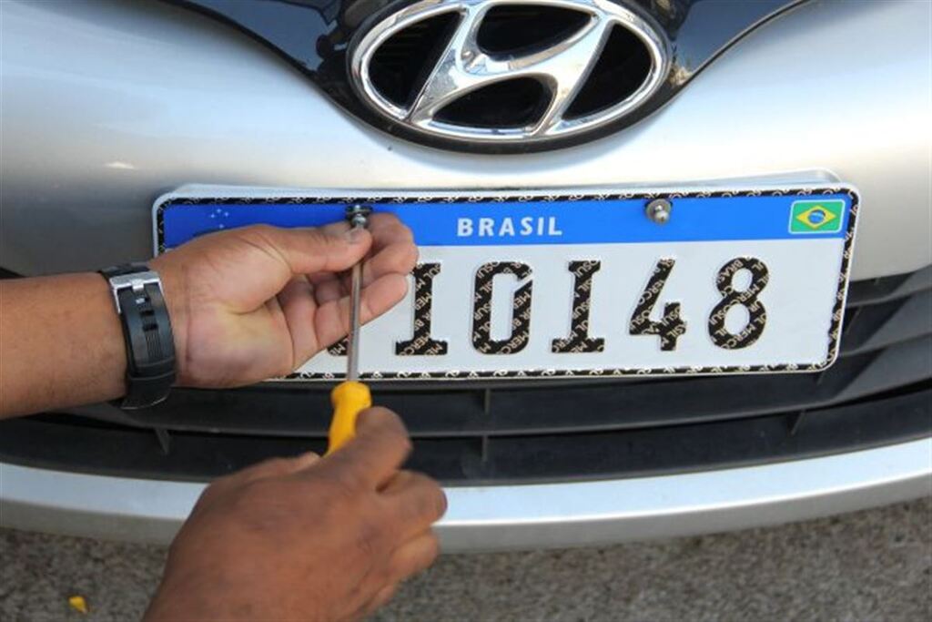 Foto: DetranRS/Divulgação - O serviço de contingência é válido para veículos que já possuíam a placa no padrão Mercosul