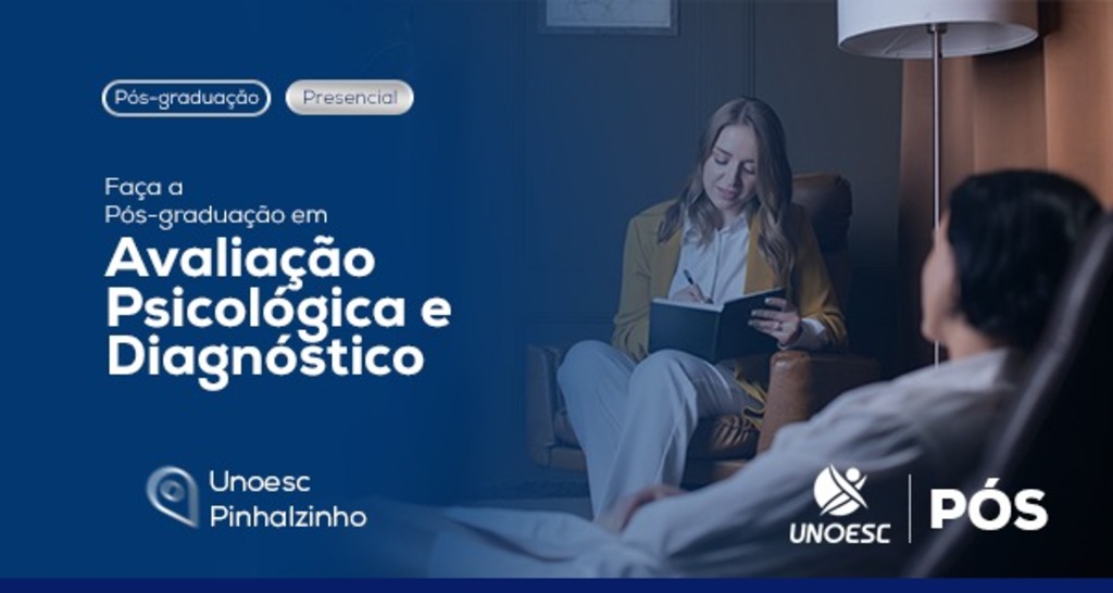 Unoesc oferece especialização em Avaliação Psicológica e Diagnóstico