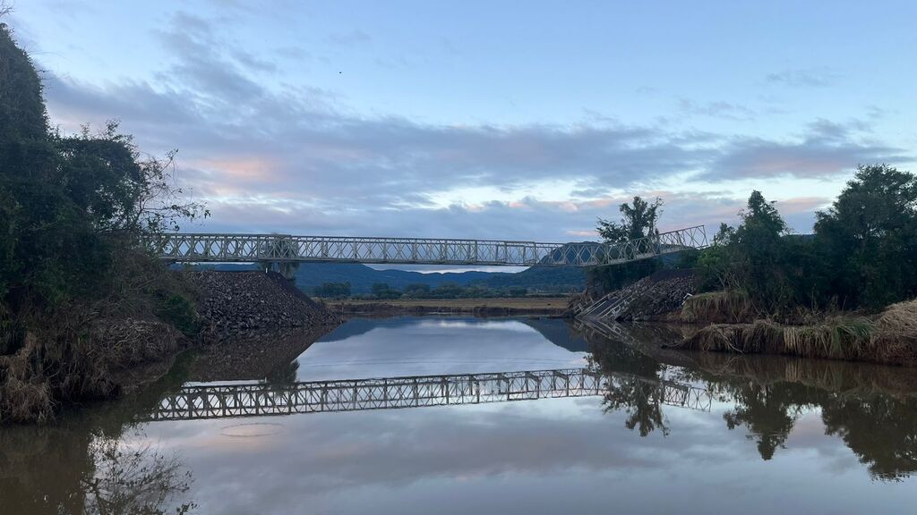 Exército confirma conclusão de ponte móvel na RSC-287 para esta quarta-feira
