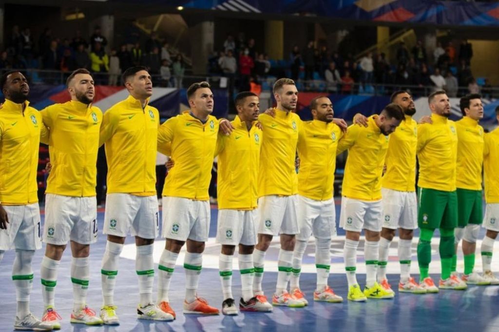 Brasil esta se preparando para a Copa do Mundo de futsal